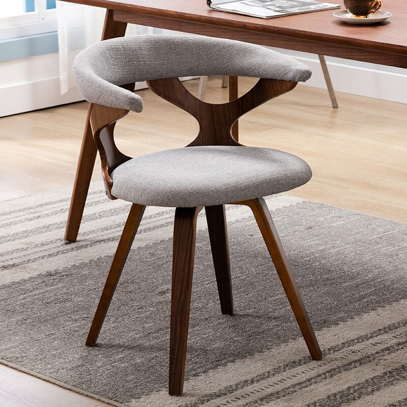 360 Degree Solid Wood Dining Chair
