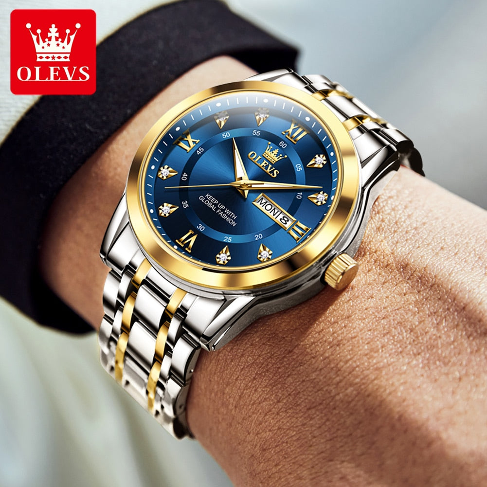 OLEVS Luminous Gold Watch
