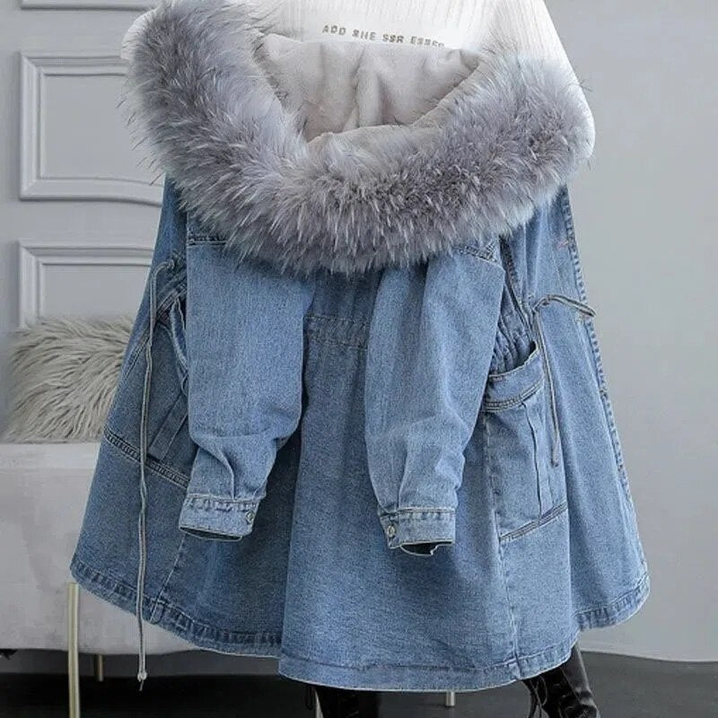 Thick Denim Korean Jacket