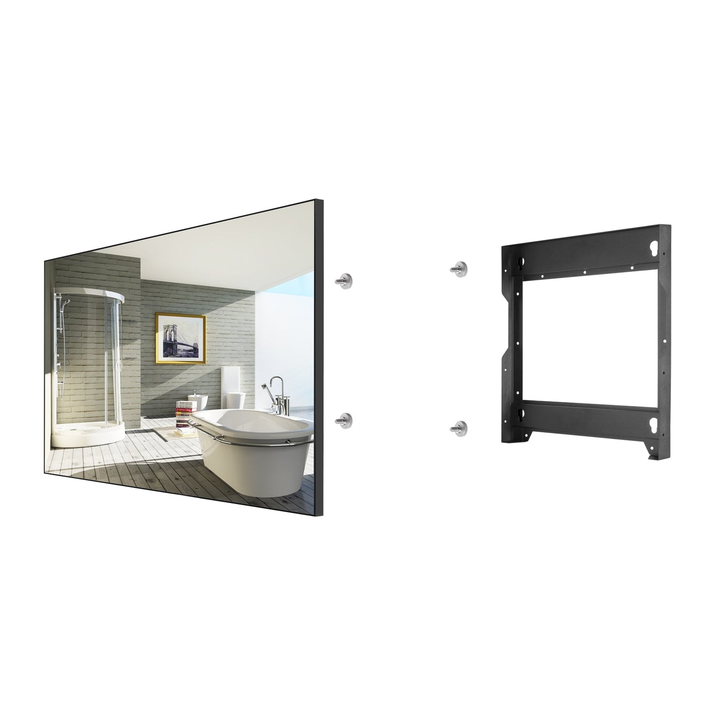 4K 43 in Bathroom LED TV