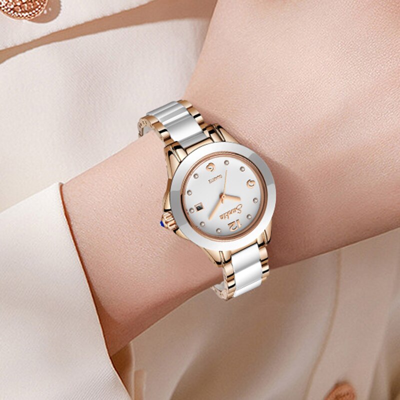 LIGE Rose Gold Watch
