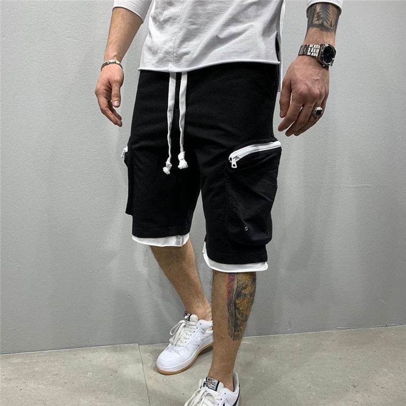 Loose Multi-Pocket Shorts