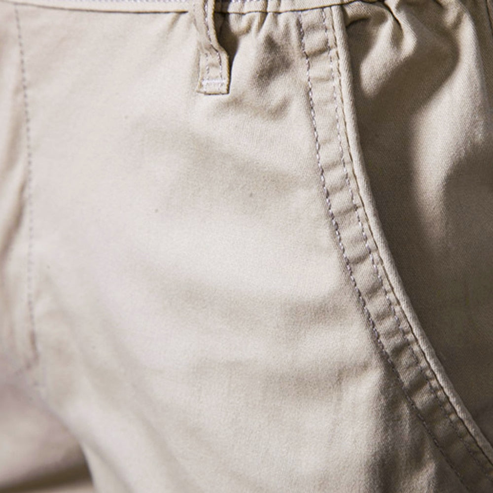 100% Cotton Solid Shorts