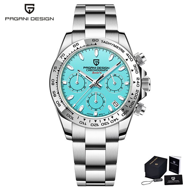 PAGANI Bezel Quartz Wristwatch