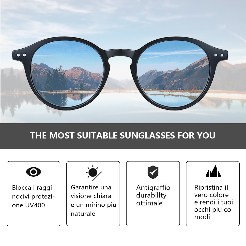 ZENOTTIC Retro Polarized Sunglasses