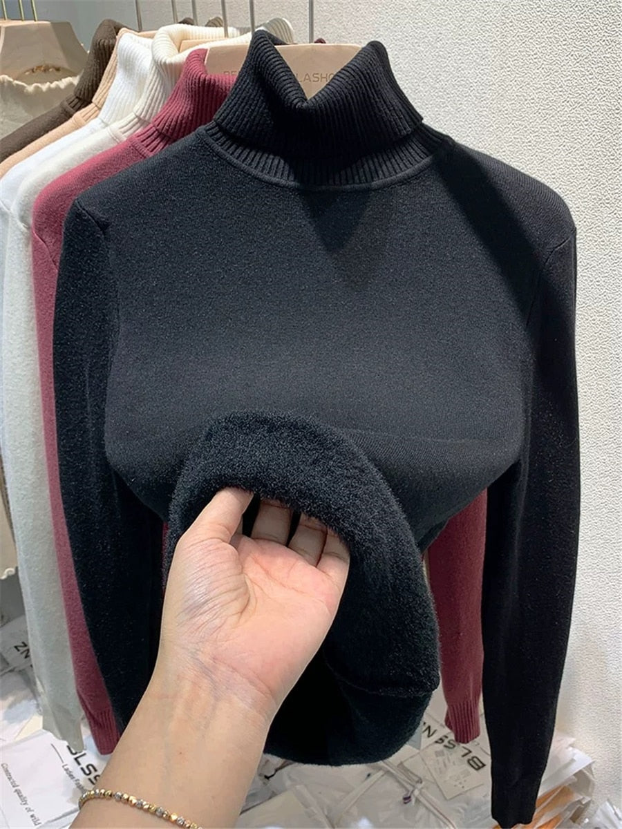 Cozy Cowl Turtleneck Sweater
