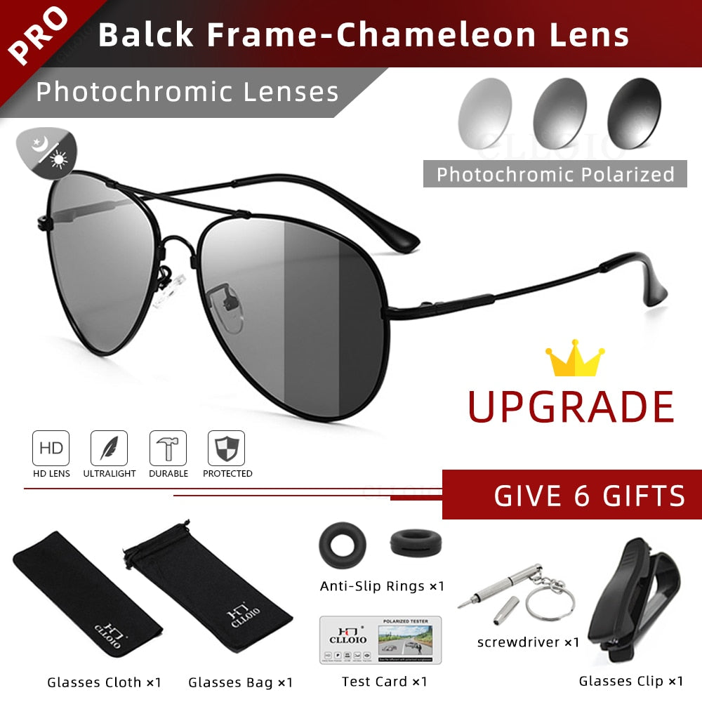 CLLOIO Titanium Alloy Sunglasses