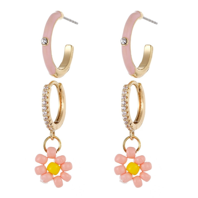 Rhinestone Crystal Earrings