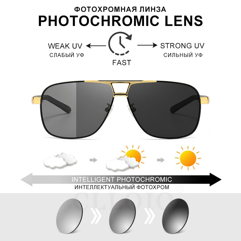 CLLOIO Photochromic Sunglasses