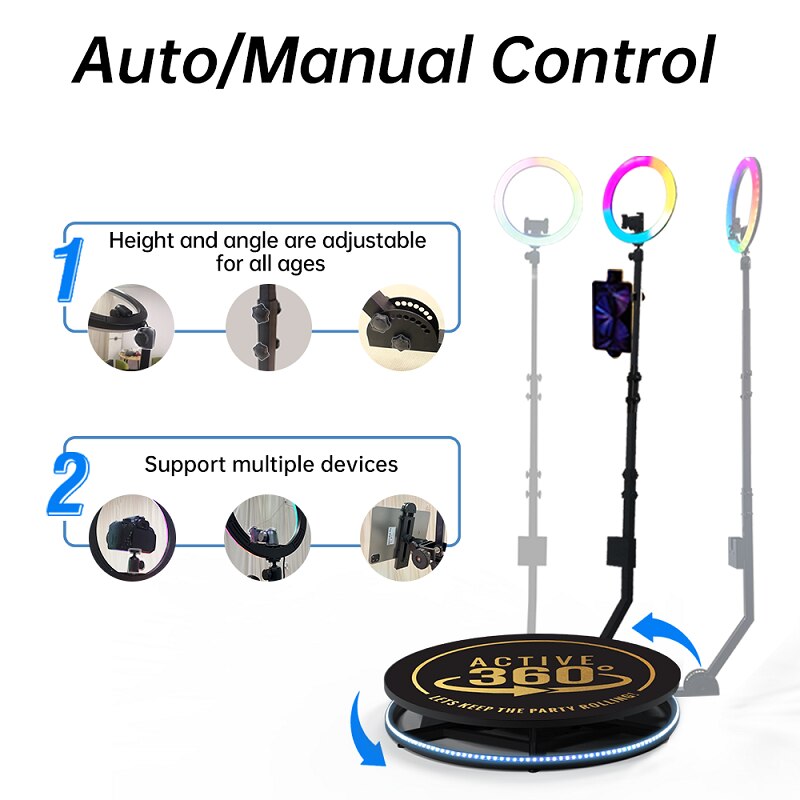 360 Rotating Camera Platform