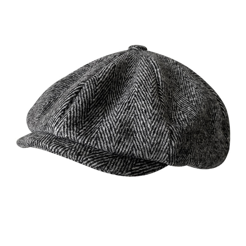 Herringbon Beret