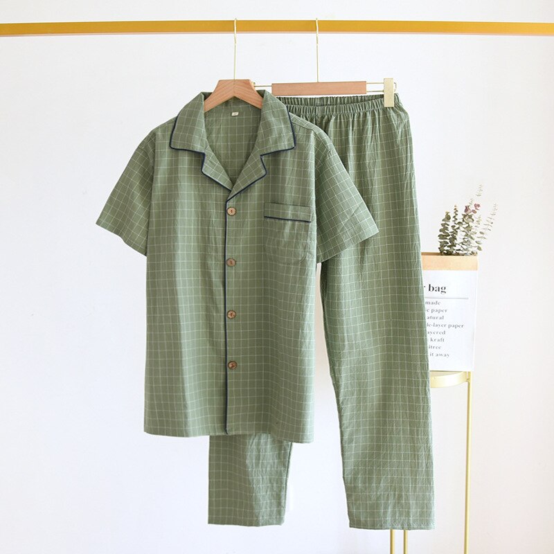 Cozy Plaid Pajama Set