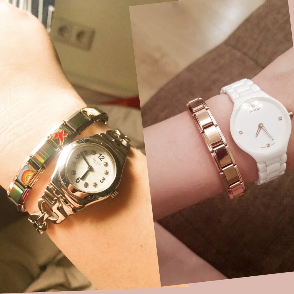Hapiship 9mm Charm Bracelet