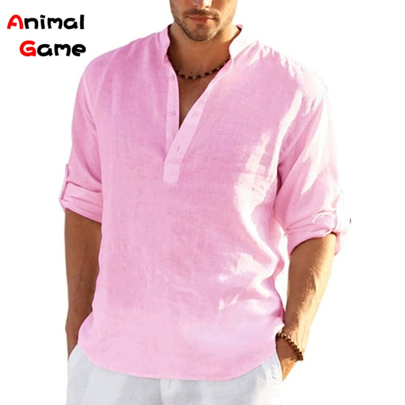 RS Animal Game Linen Shirt