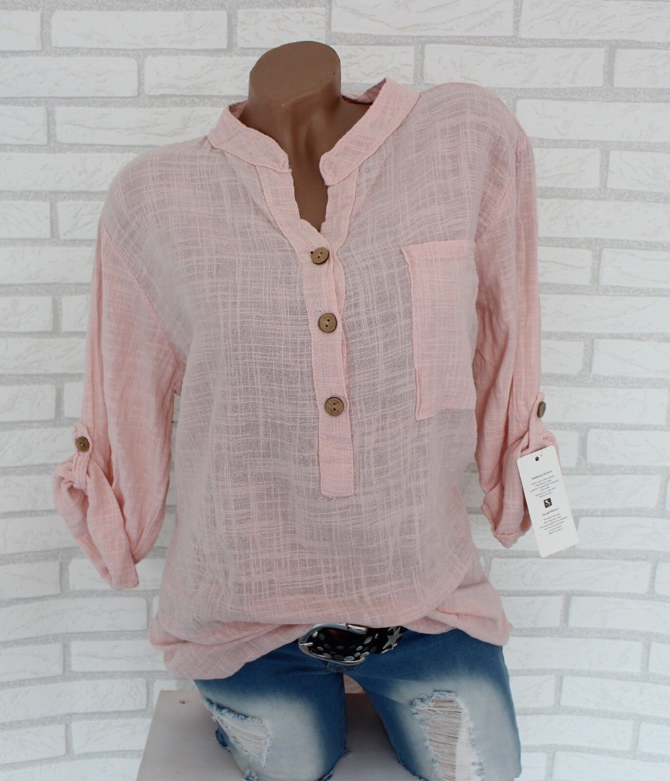 Ruffled Sleeve Blouse