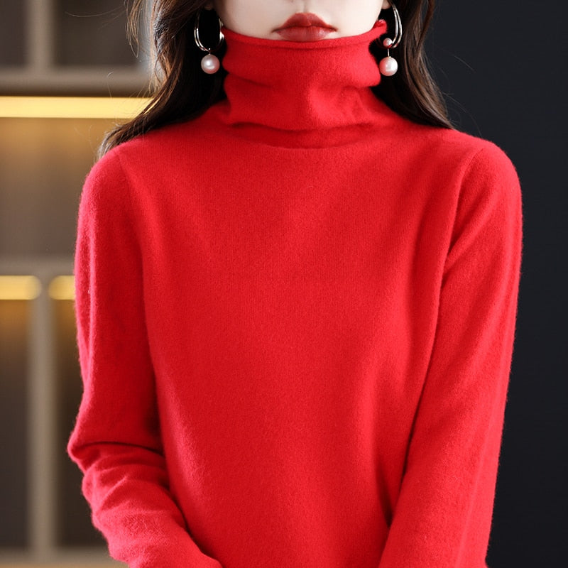 High Pullover Cashmere Sweater