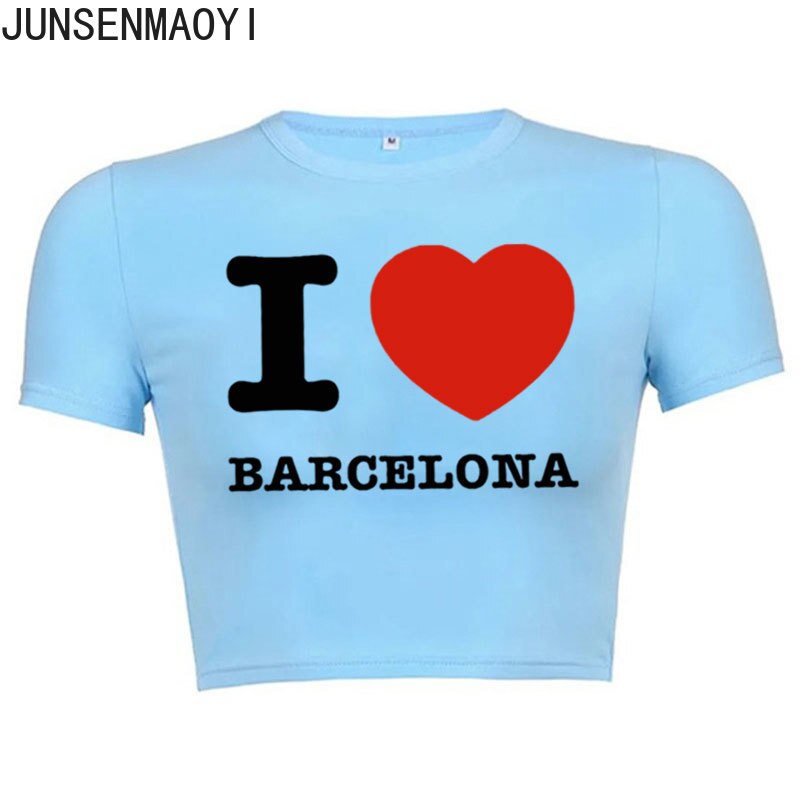 I Love Barcelona T Shirt
