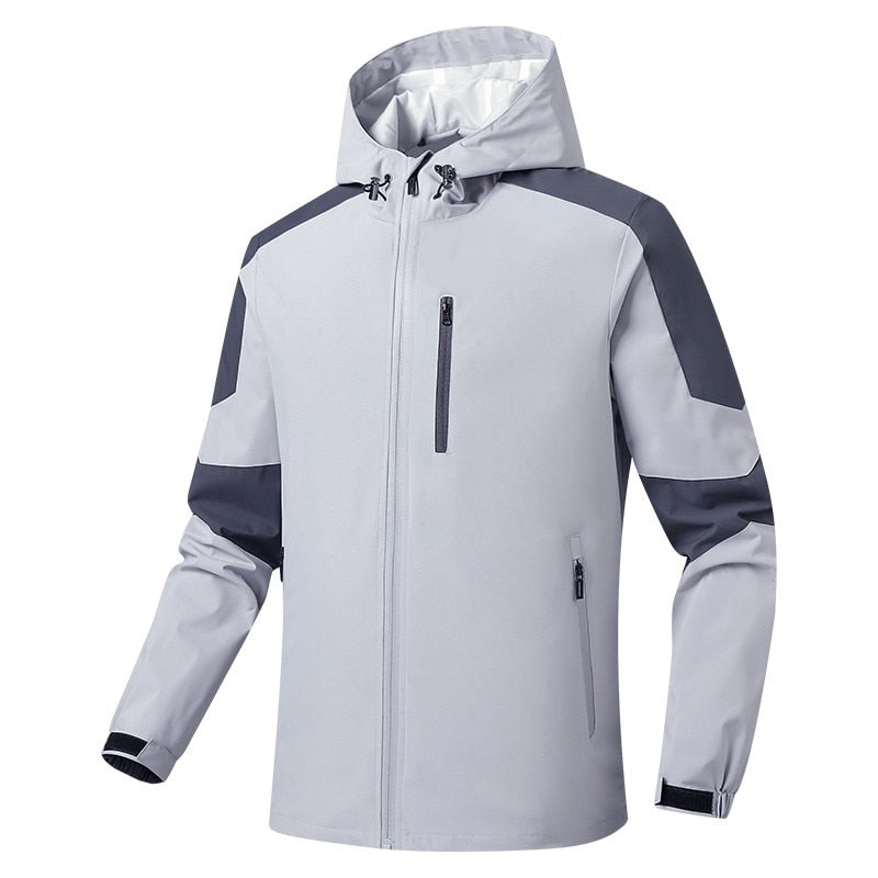Spring Windproof Hooded Jacket