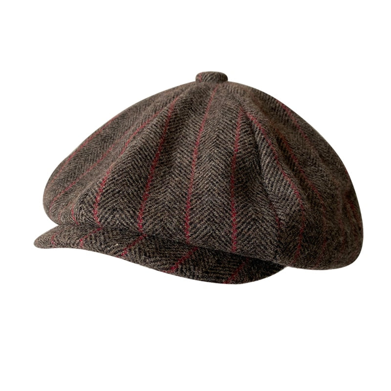 Herringbon Beret
