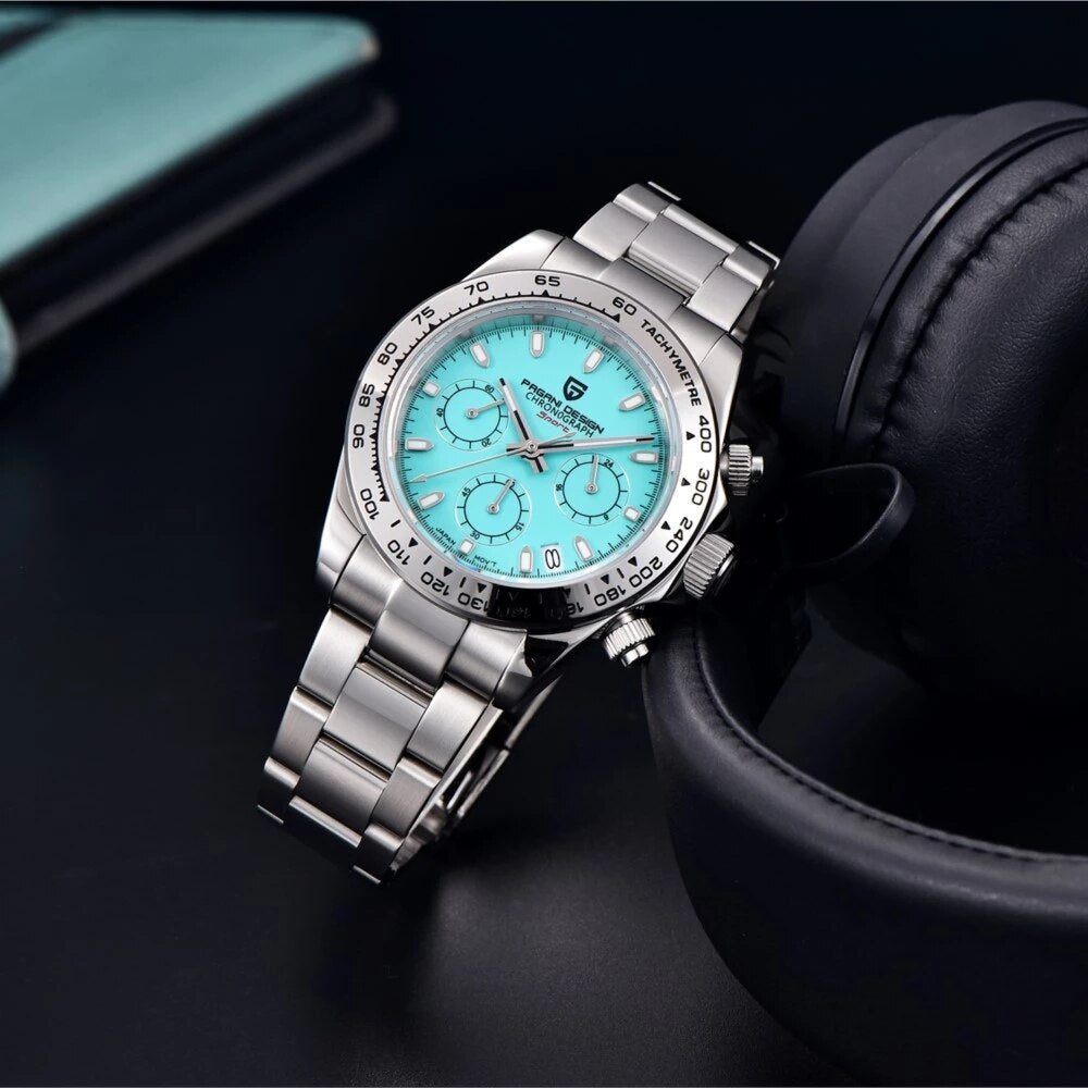 PAGANI Bezel Quartz Wristwatch