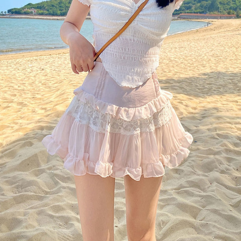 Kawaii Ruffle Skirt