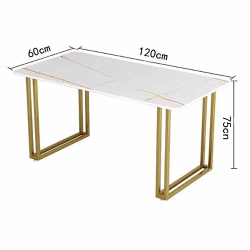 Nordic Gold Legged Dining Table