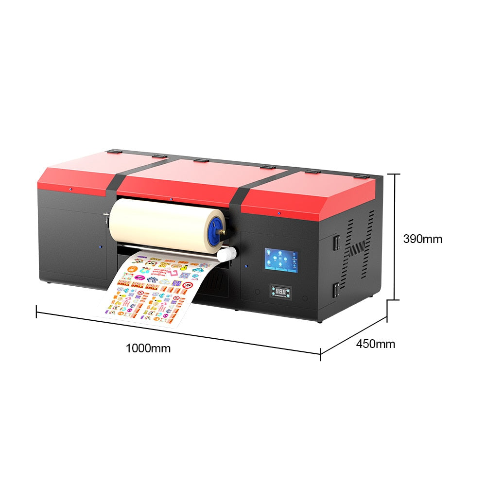 2 In 1 UV Dual Sticker Printer
