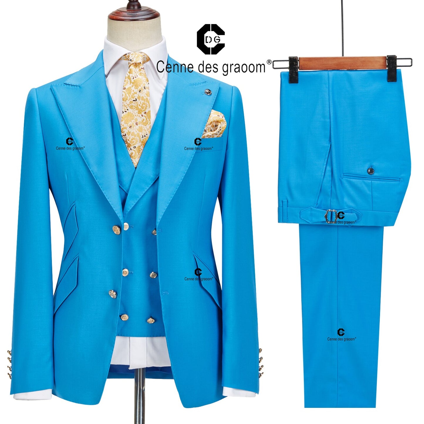 Slim Fit 3 Piece Suit