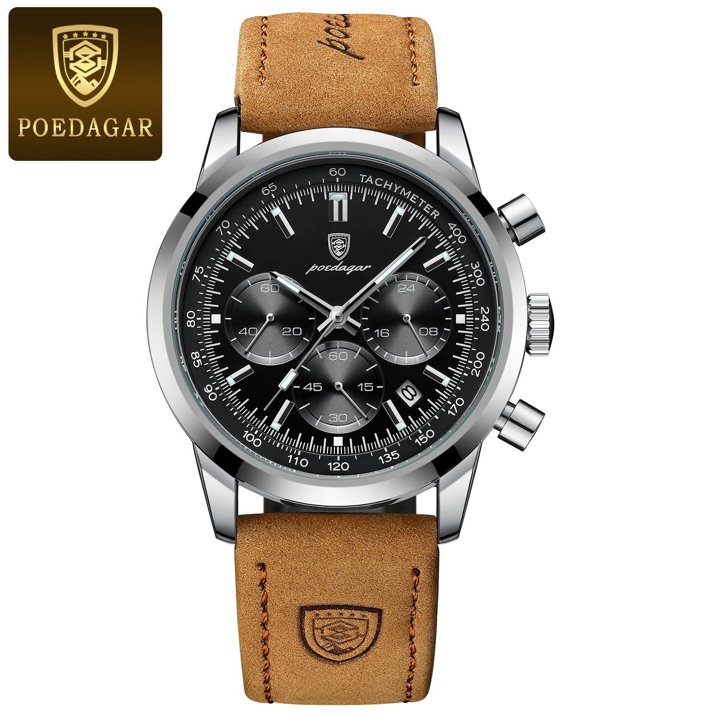 POEDAGAR High Quality Waterproof Watch