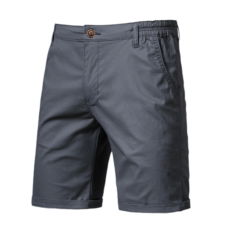 100% Cotton Solid Shorts