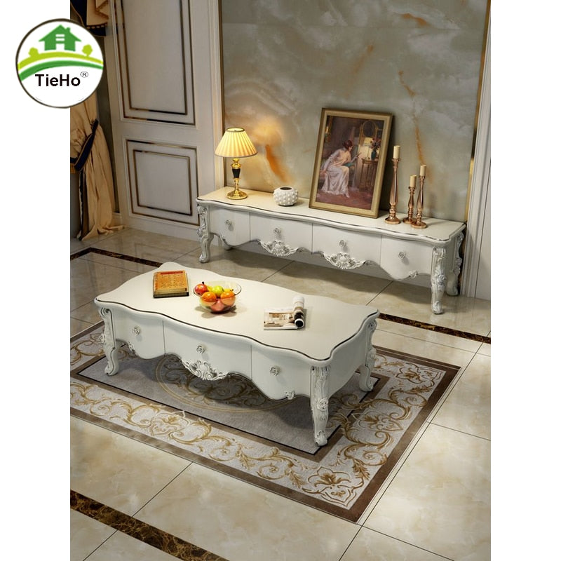 European Style Vintage TV Cabinet
