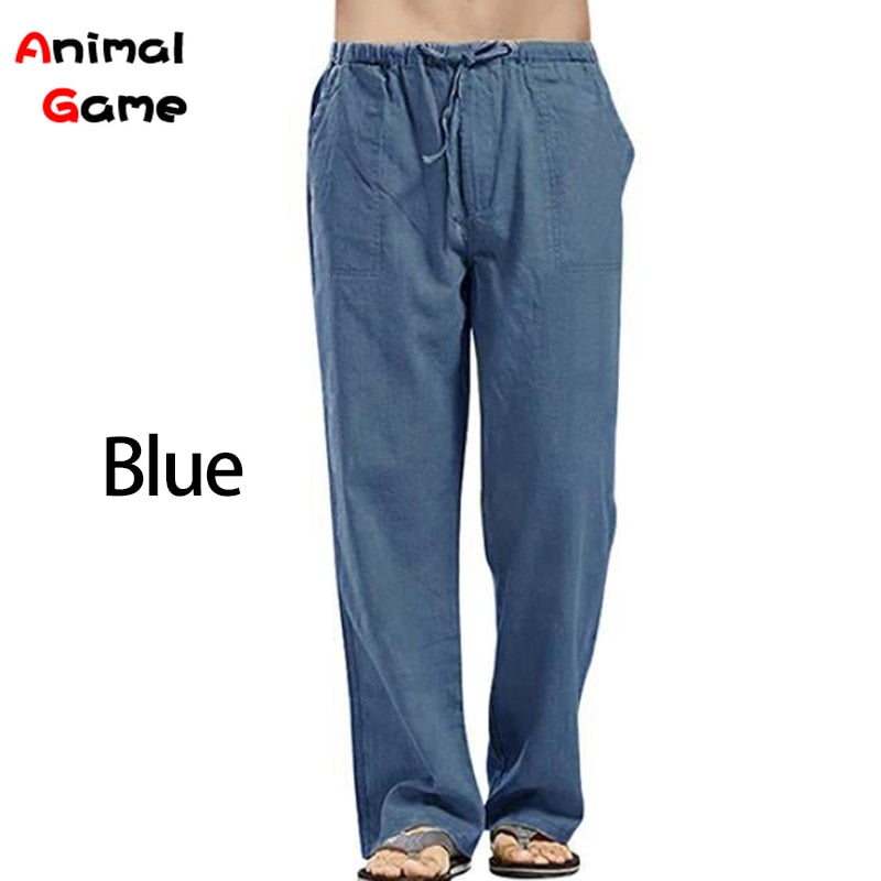 Wide Linen Pants