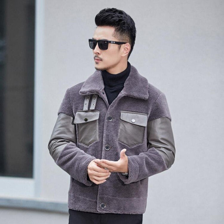 Patchwork Real Fur Jacket