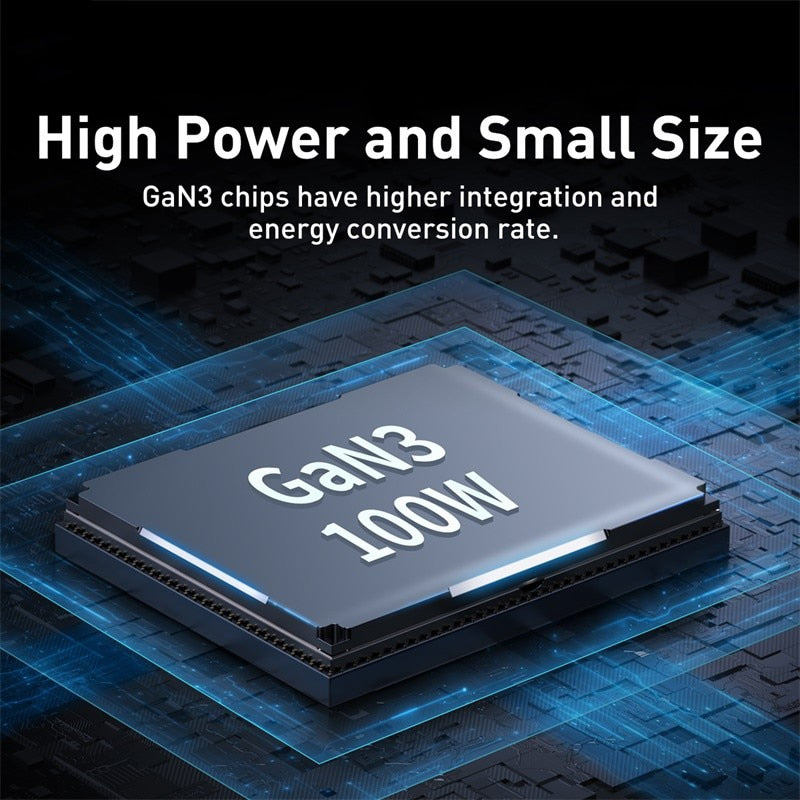Baseus 100W 65W GaN Charger