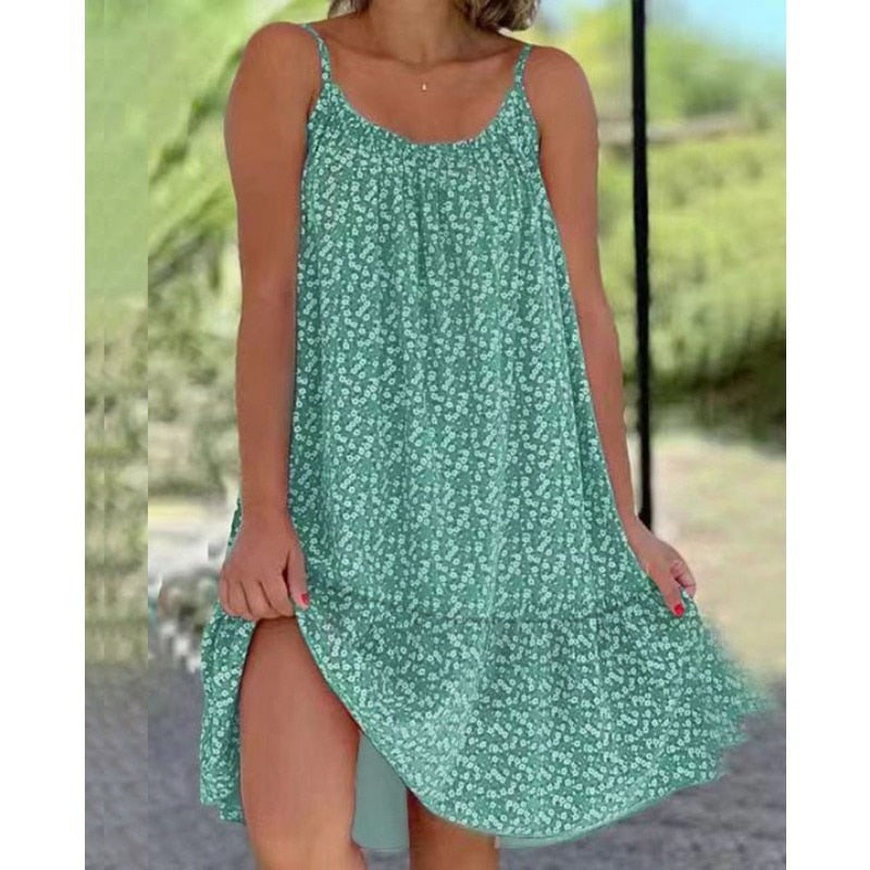 Oversized Floral Dress
