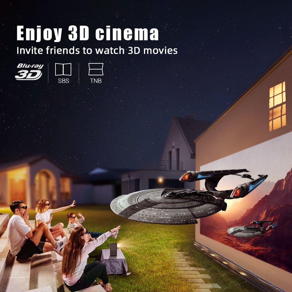 BYINTEK 3D 4K Projector