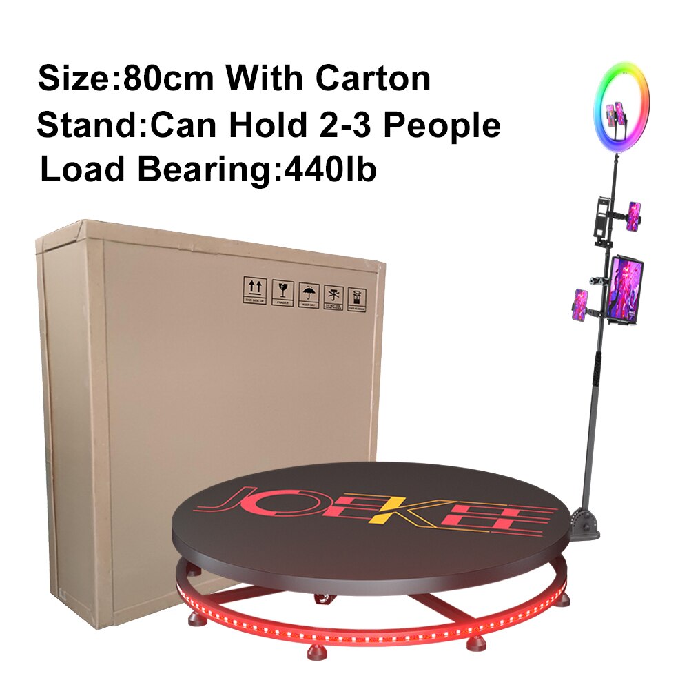 360 Auto-Rotating Photo Booth