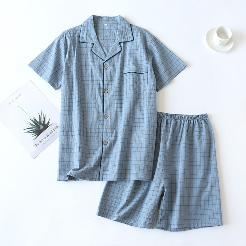 Cozy Plaid Pajama Set