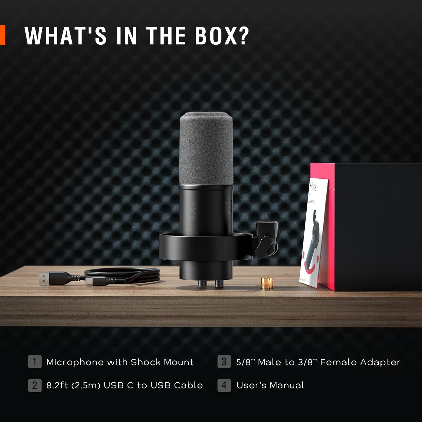 FIFINE USB/XLR Dynamic Microphone