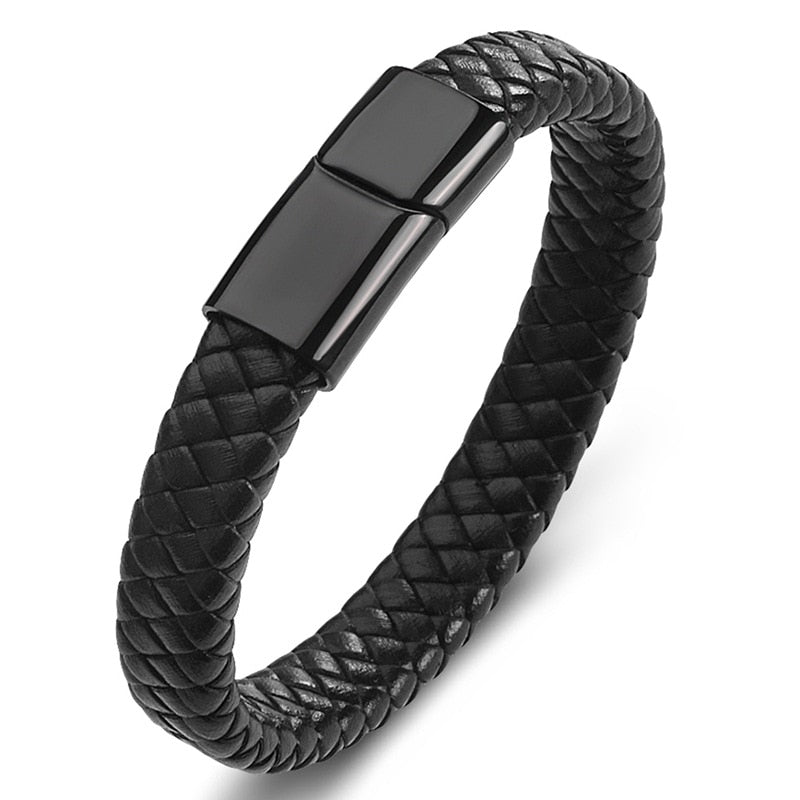 Braided Clip Link Bracelet