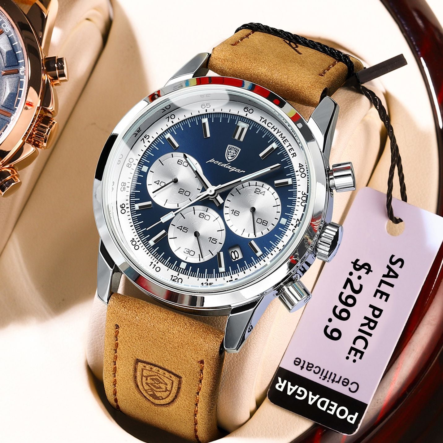 POEDAGAR High Quality Waterproof Watch