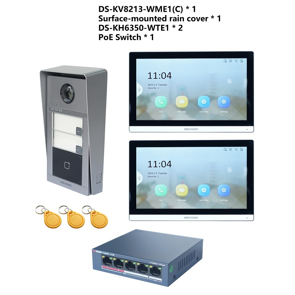 HIKVISION Original Multi-language Video Intercom