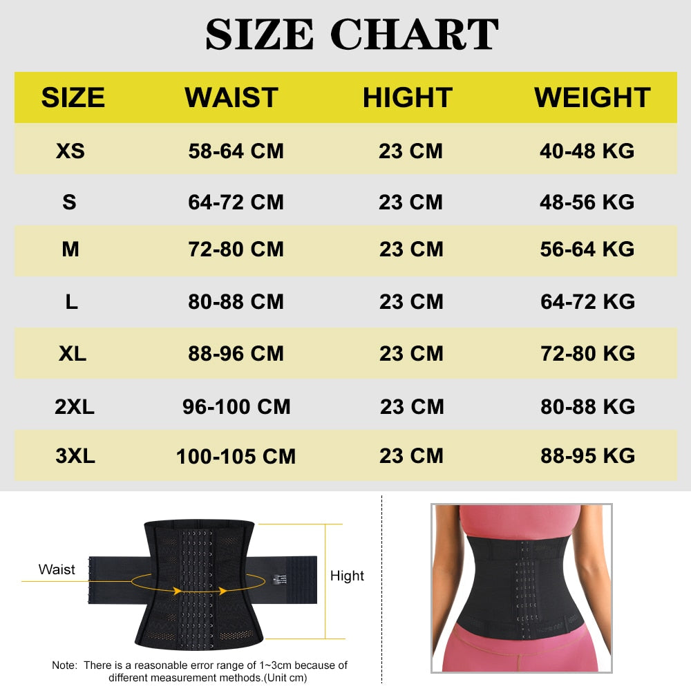 MISTHIN Double Belt Waist Cincher