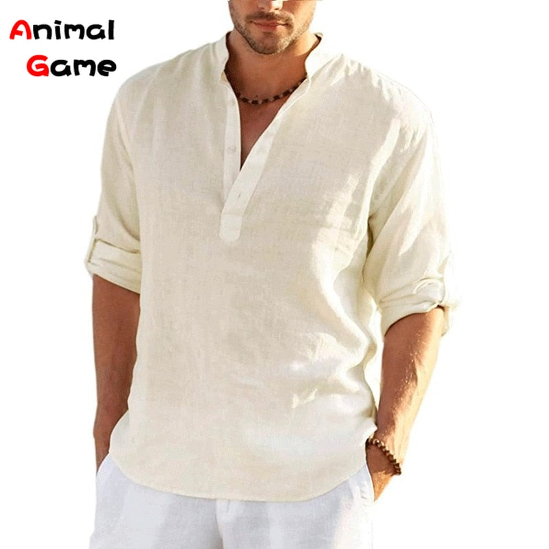 RS Animal Game Linen Shirt