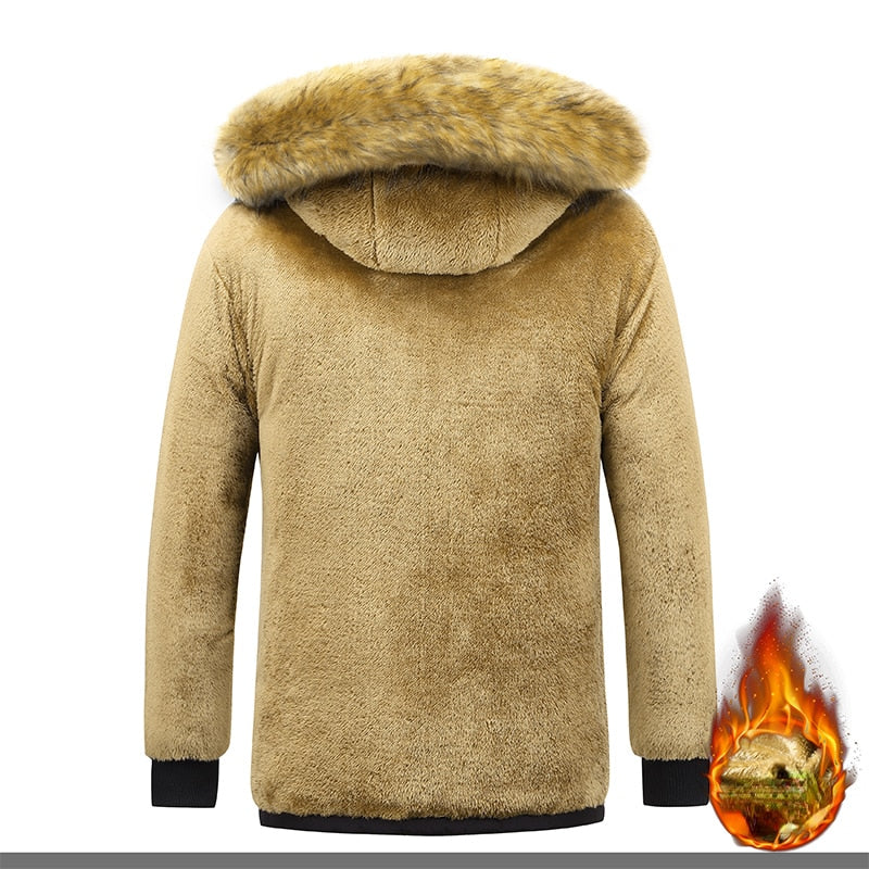 Fleece Lined Winter Parka