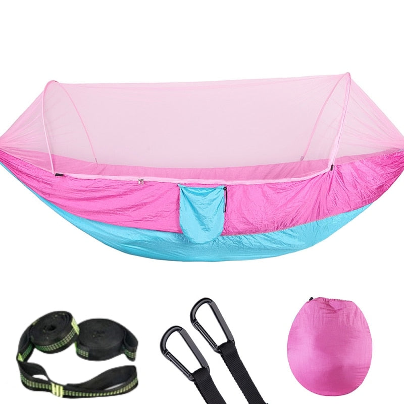 Pop-up Hammock with Mosquito Net
