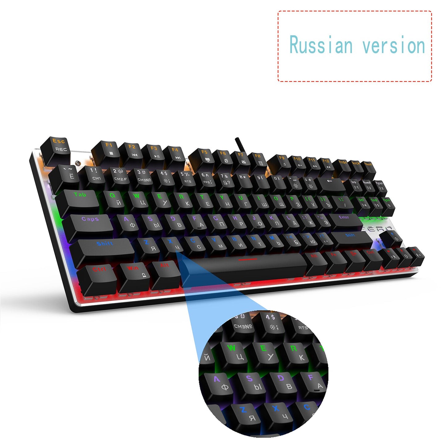 METOO Wired Gaming Keyboard