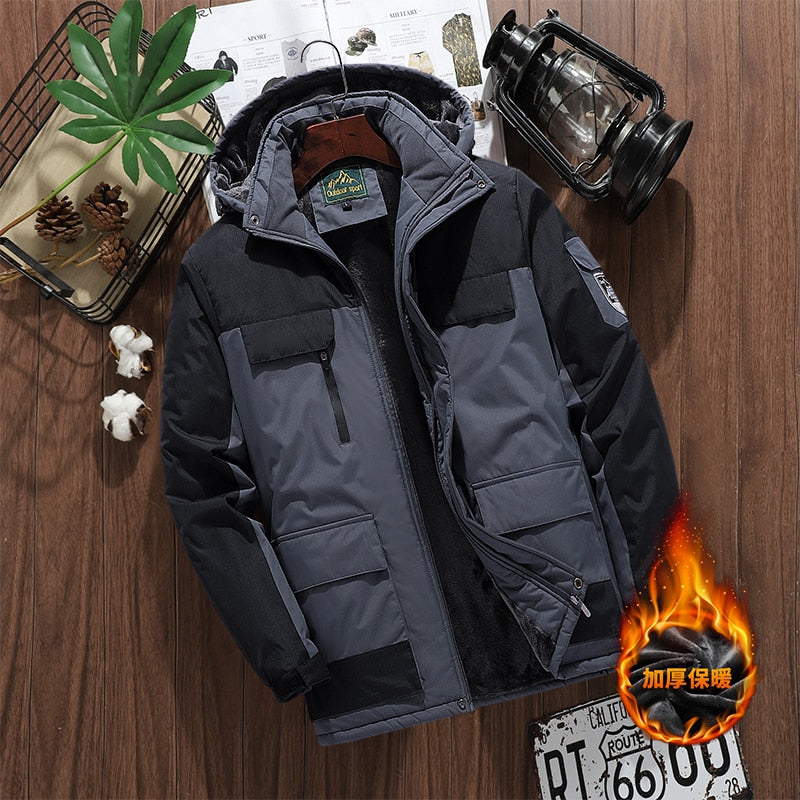 Plus Size Winter Waterproof Jacket