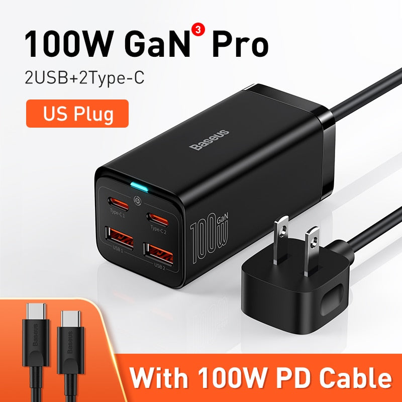Baseus 100W 65W GaN Charger