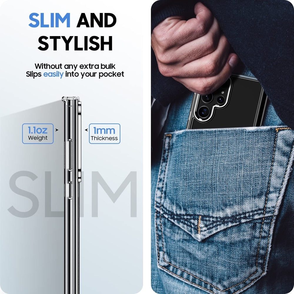 Crystal Clear Case for Samsung Galaxy